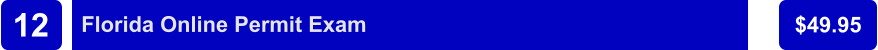 Florida Online Permit Exam $49.95 12